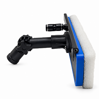 Esfregão para Vidros TecPad 26 cm com Fibra e Angulador – Tecnew