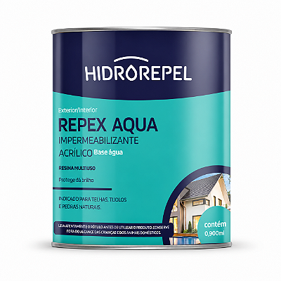 Impermeabilizante Repex Aqua Hidrorepel Base Água 900 ml