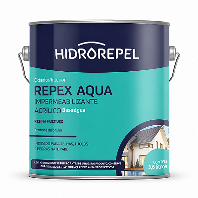 Impermeabilizante Repex Aqua Hidrorepel 3,6 Litros