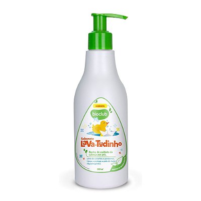 Sabonete de Corpo Líquido Infantil Baby - Sabonete Lava Tudinho Bioclub