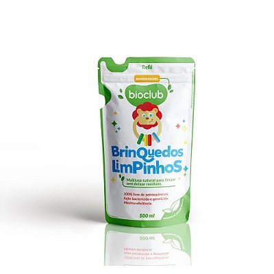 REFIL Detergente para Limpeza de Brinquedos Natural - Brinquedos Limpinhos Bioclub