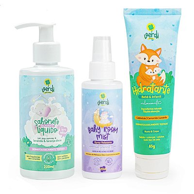 Kit Lavanda Relaxante do Sono - Verdi