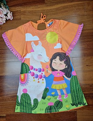 Vestido em Meia Malha Kukiê