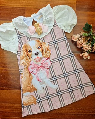 Vestido Cachorrinho com Laço Yoyo