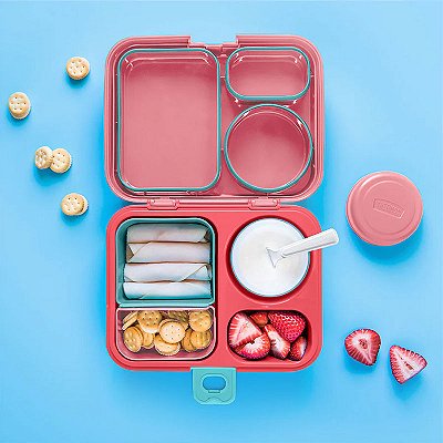 Lancheira Thermos Bento Box Coral
