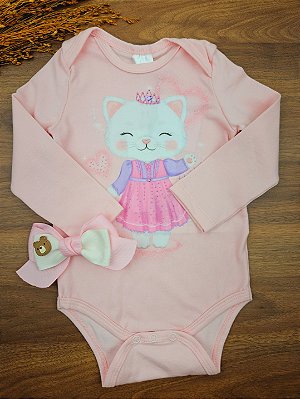 Body em Cotton Gatinho Kukiê
