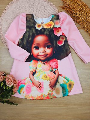 Vestido Manga Longa Yoyo