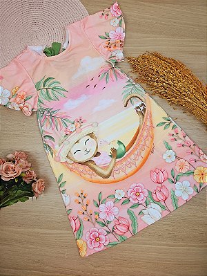 Vestido em Malha Fresh Infanti