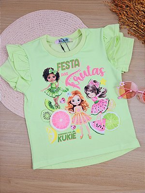 Blusa em Meia Malha Verde Kukiê
