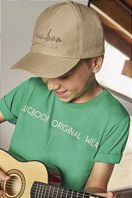 Boné em Sarja Bege LucBoo
