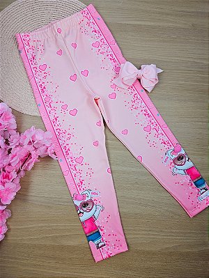 Legging Rosa Gatinho Cinti