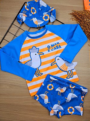 Trio com Proteção Solar Fakini
