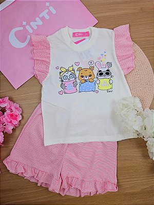 Pijama Bichinhos Fofos Cinti