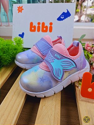 Tênis Infantil Bibi Energy Baby 2.0 Lilás de Sereia