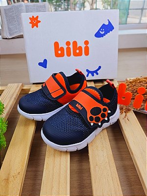 Tênis Infantil Bibi Energy Baby 2.0 Azul Marinho de Tigre