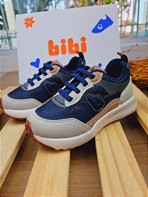 Tênis Infantil Bibi Jogging Azul Marinho
