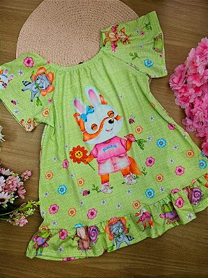 Vestido em Malha Fresh Raposa Kukiê