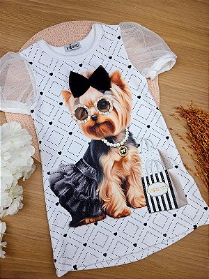 Vestido em Jacquard Marina Infanti
