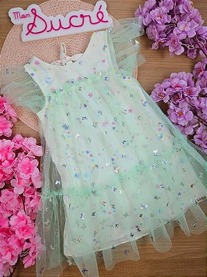 Vestido Mon Sucrê Borboletas