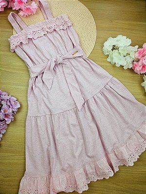 Vestido em Linho Flamê Up Baby