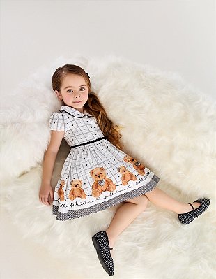 Vestido Cute Bear Petit Cherie