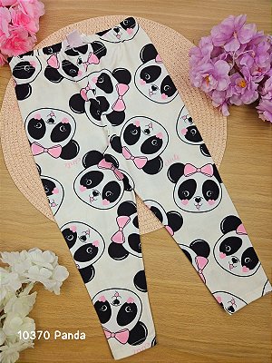 Calça Legging em Malha Térmica Panda Cinti
