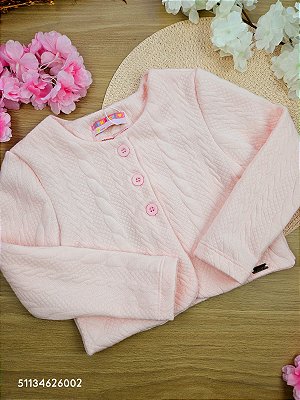 Cardigan Rosa Candy Mon Sucré