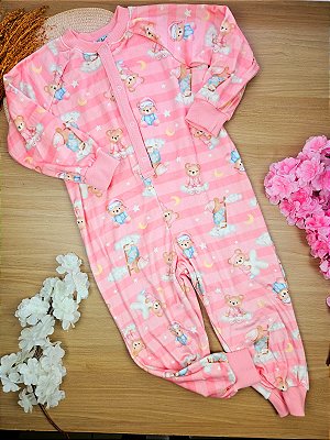 Macacão em Fleece Luxo Kukiê Infantil Menina