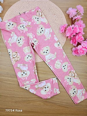 Legging em Termoskin Térmica Cachorrinhas Kukiê