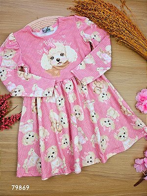 Vestido Termoskin Térmico Cachorrinha  Kukiê