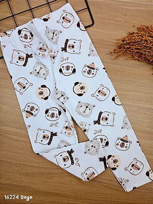 Calça Peluciada Bear Divertto