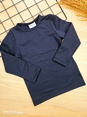 Blusa Térmica Preta Divertto