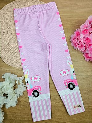 Legging em Suplex Térmica Lilás Cinti
