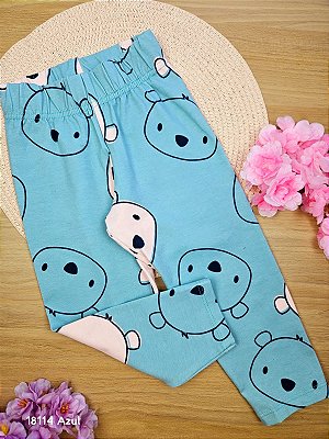 Legging em Cotton Ursinhos Bee Loop