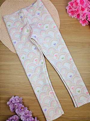 Legging em Fly Tech Colorida Infanti