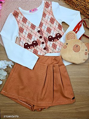 Conjunto Bear Mon Mon Sucré