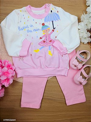 Conjunto Baby Rain Mon Sucré