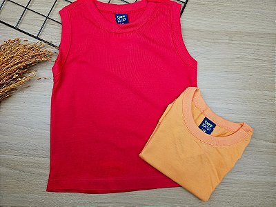 Regata em Meia Malha Vermelho Bee Loop