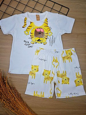 Pijama em Suedine Up Baby