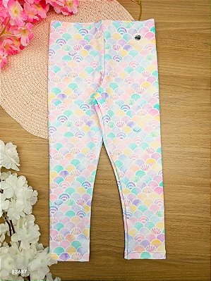 Calça Legging em Molecotton Infanti Infantil Menina