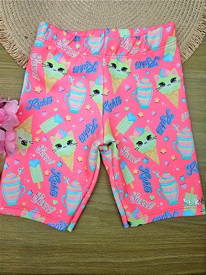 Biker em Fly Tech Kukiê Infantil Rosa Menina