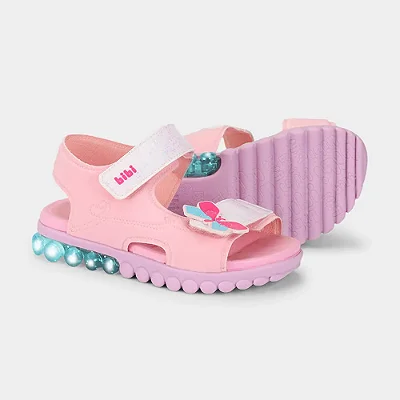 Sandália Infantil Bibi Summer Roller Light Rosa