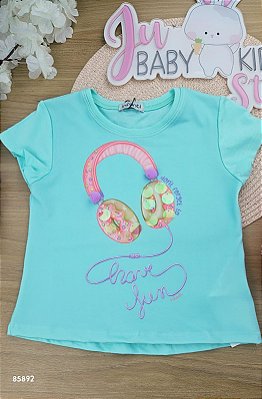 Blusa em Meia Malha Infanti Infantil Menina