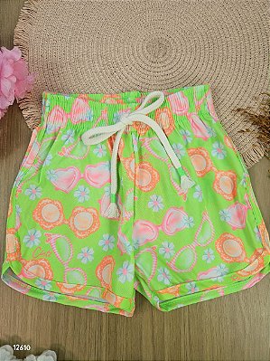 SHORT VERDE NEON CINTI
