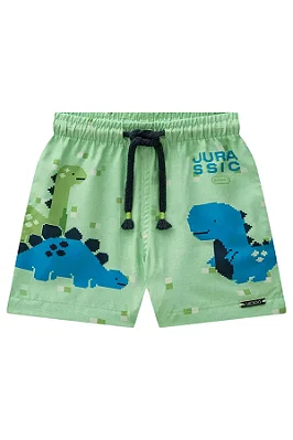 Bermuda em Nylon Ergonomic com Elastano LucBoo Bebê Menino