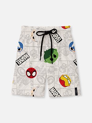 Bermuda Vingadores Marvel Bimbi