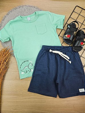 Conjunto Camiseta e Bermuda Divertto