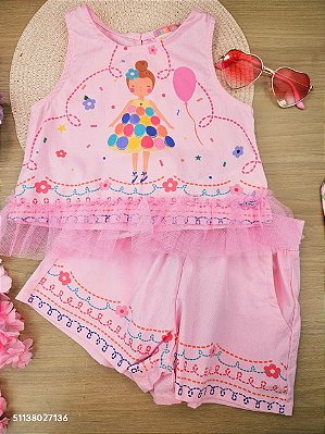 CONJUNTO VERAO 2026 DOCES FANTASIAS 136 Mon Sucré