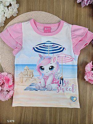 Blusa Unicórnio Cinti