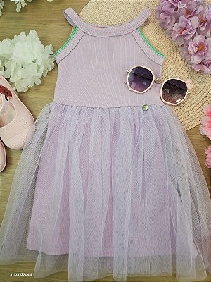 Vestido Lilás Mon Sucré